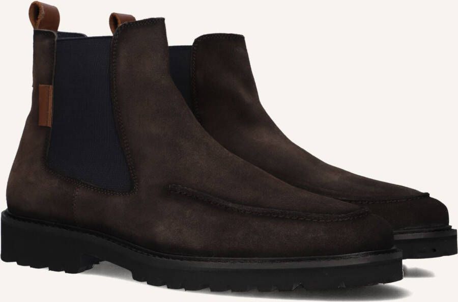 Mazzeltov Bruine Chelsea Boots voor Heren