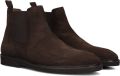 Mazzeltov Bruine Chelsea Boots voor Heren - Donkerbruin