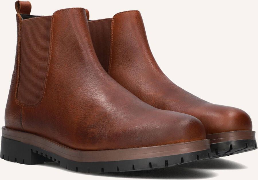 Mazzeltov Mario-30 Chelsea boots Enkellaarsjes Heren Bruin