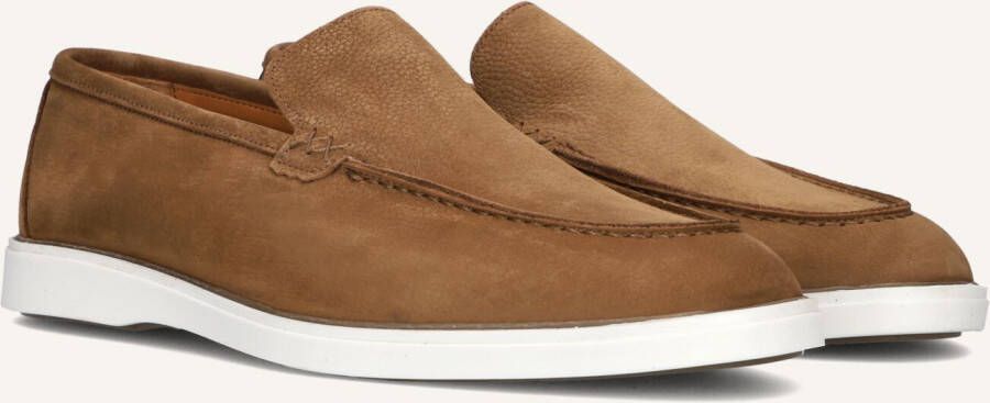 MAZZELTOV Loafers Heren 6121 Maat: 43 Materiaal: Nubuck Kleur: Cognac