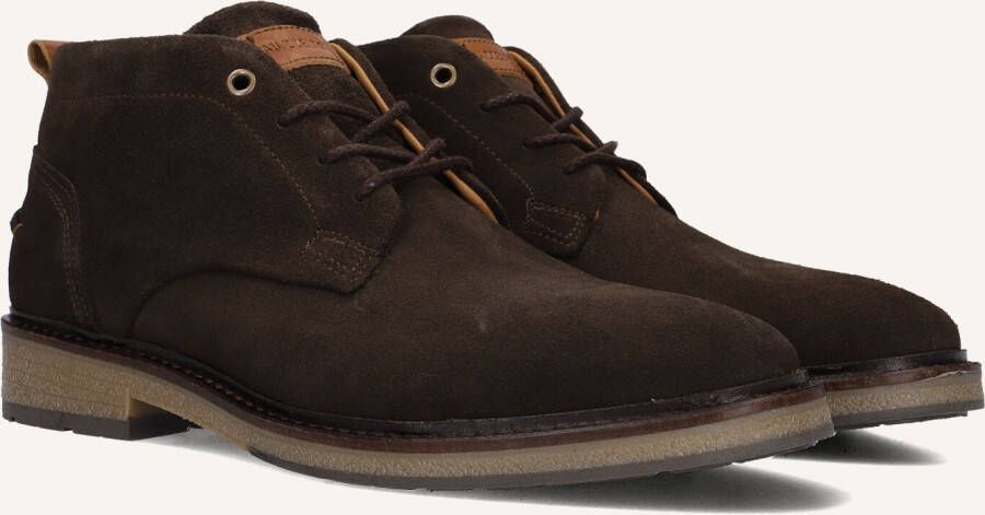 Mazzeltov Bruine Suède Veterschoenen Sanjay