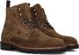 Mazzeltov 90002 Veterboots Laarzen Met Veters Heren Cognac - Thumbnail 1