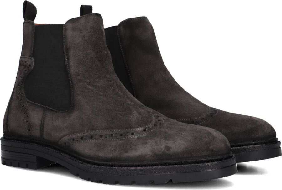 Mazzeltov Grijze Chelsea Boots voor Heren