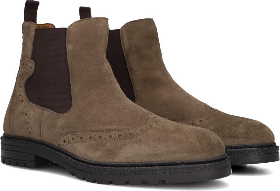 Mazzeltov Beige Chelsea Boots voor Heren