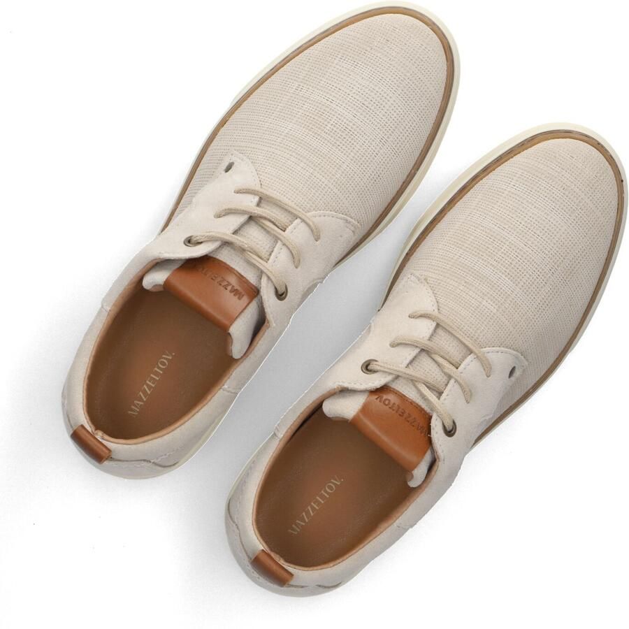 Mazzeltov Heren Lage sneakers Rome Beige Textiel - Foto 3