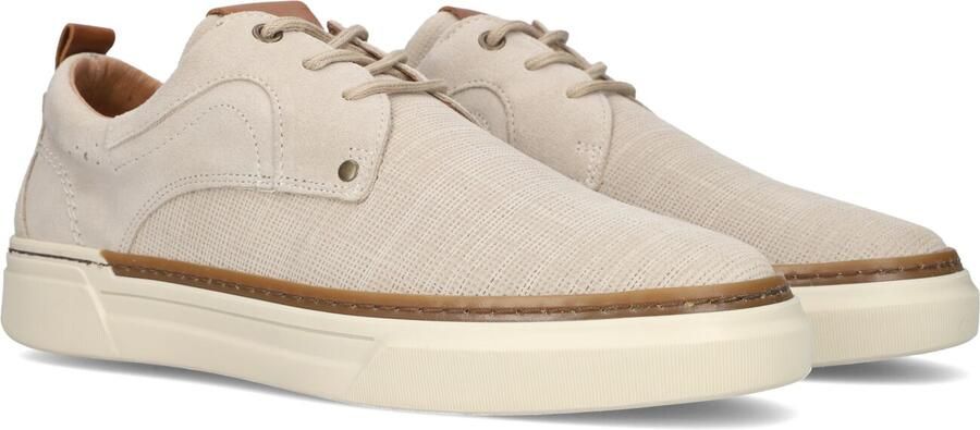 Mazzeltov Heren Lage sneakers Rome Beige Textiel
