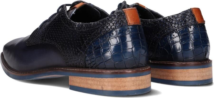 Mazzeltov Enzo Nette schoenen Veterschoenen Heren Blauw - Foto 2