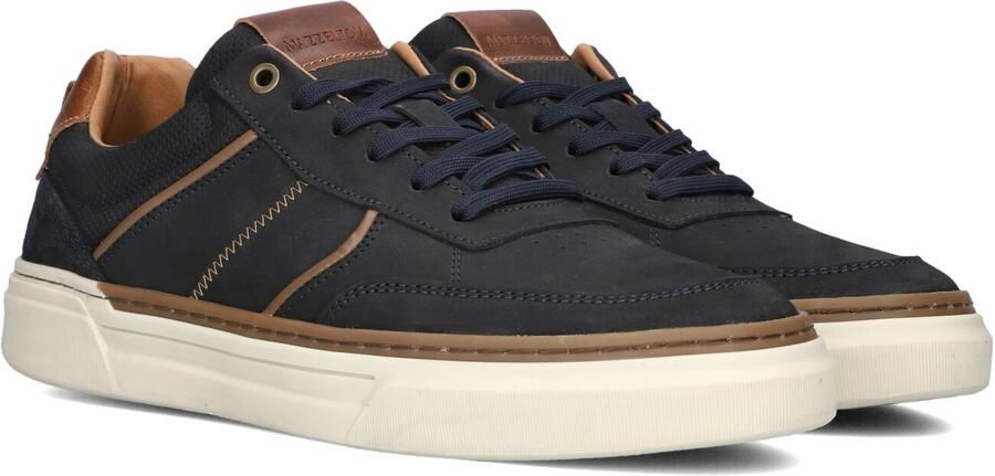 Mazzeltov Rome Sneakers Nubuck Heren Donkerblauw