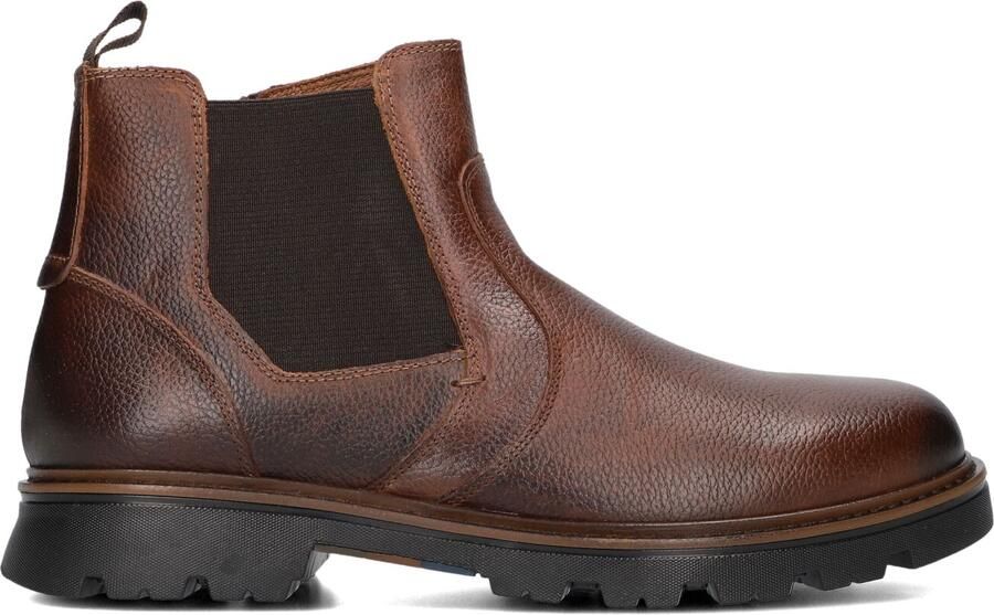 MAZZELTOV Chelsea Boots Heren 550030 Maat: 40 Materiaal: Leer Kleur: Cognac - Foto 3