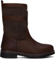 Mazzeltov Mario-32 Enkelboots Enkellaarsjes Heren Bruin - Donkerbruin