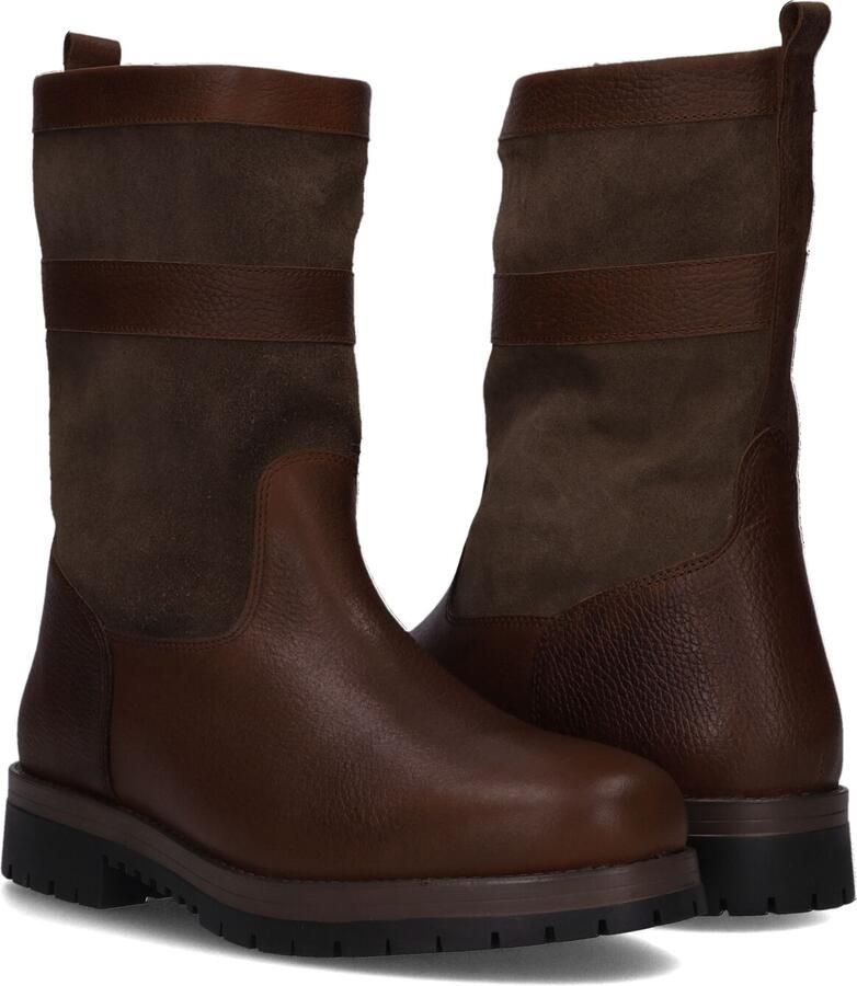 Mazzeltov Mario-32 Enkelboots Enkellaarsjes Heren Bruin - Foto 4