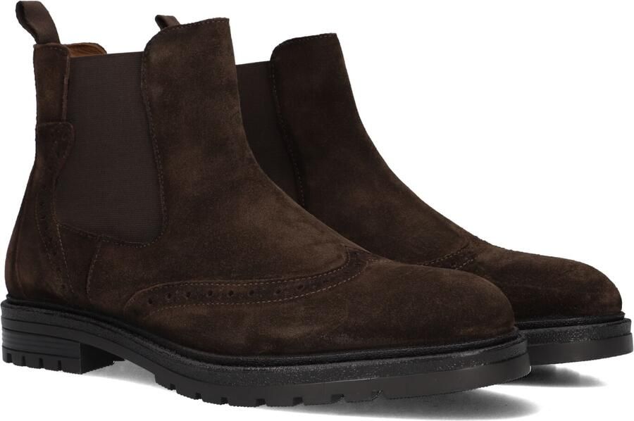 Mazzeltov Bruine Chelsea Boots voor Heren
