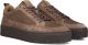 Mazzeltov Ivar-18 Sneakers Heren Leren Sneaker Bruin - Bruin