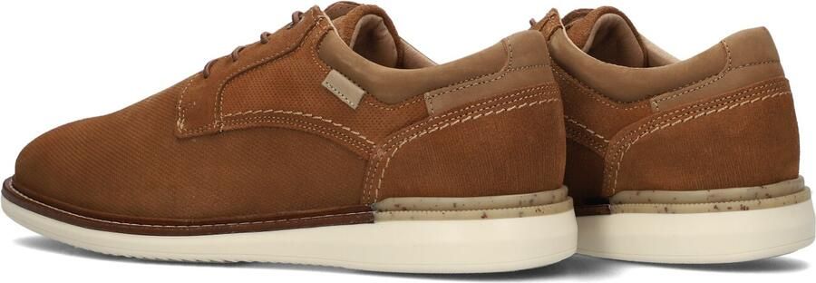 Mazzeltov Heren Lage sneakers Viena Camel Textiel - Foto 5
