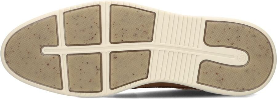 Mazzeltov Heren Lage sneakers Viena Camel Textiel - Foto 4