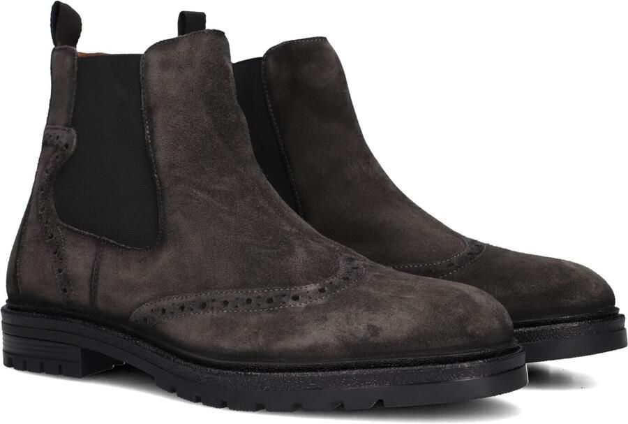 Mazzeltov Grijze Chelsea Boots voor Heren