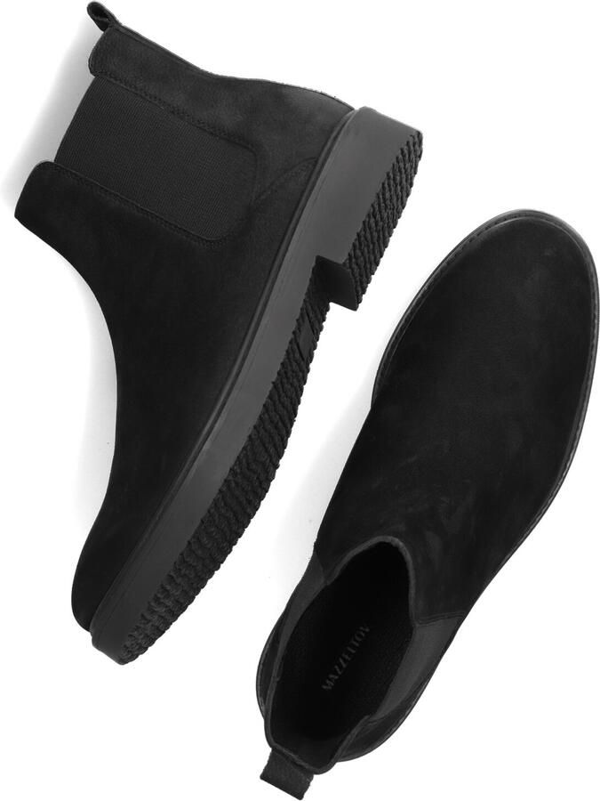 Mazzeltov Hudson M Chelsea boots Enkellaarsjes Heren Zwart - Foto 3