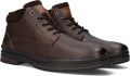 MAZZELTOV Zwarte Veterschoenen Art-mab010937 - Zwart