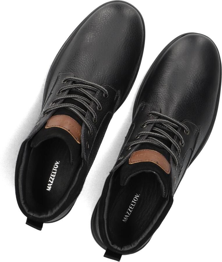 MAZZELTOV Zwarte Veterschoenen Art-mab010937 - Foto 3