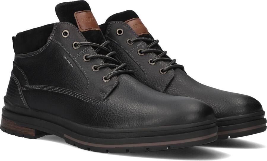 MAZZELTOV Zwarte Veterschoenen Art-mab010937 - Foto 2