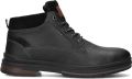 MAZZELTOV Zwarte Veterschoenen Art-mab010937 - Zwart