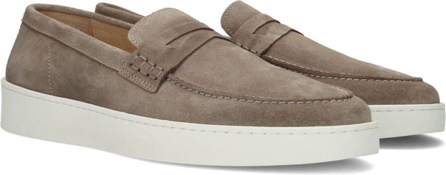 MAZZELTOV Taupe Loafers Noah
