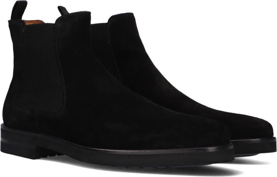 MAZZELTOV Zwarte Chelsea Boots 12003