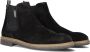 McGregor Heren Boots Zwart Chelsea Boots Suède Elastiek - Thumbnail 1