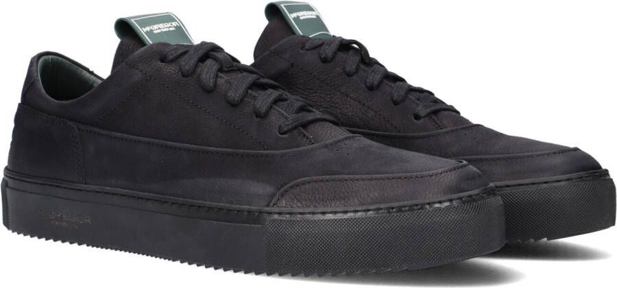 McGregor Heren Sneakers Zwart Lage Sneakers Suède Veters