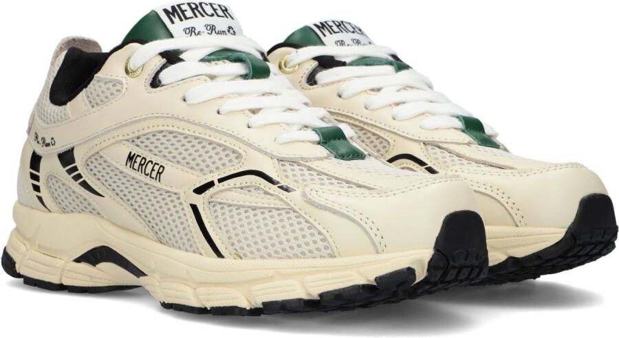 Mercer Amsterdam The Re-Run off white Wit Mesh Lage sneakers Unisex