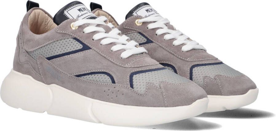 MERCER AMSTERDAM Lage Sneakers Dames W3rd Maat: 37 Materiaal: Leatherlook Kleur: Grijs