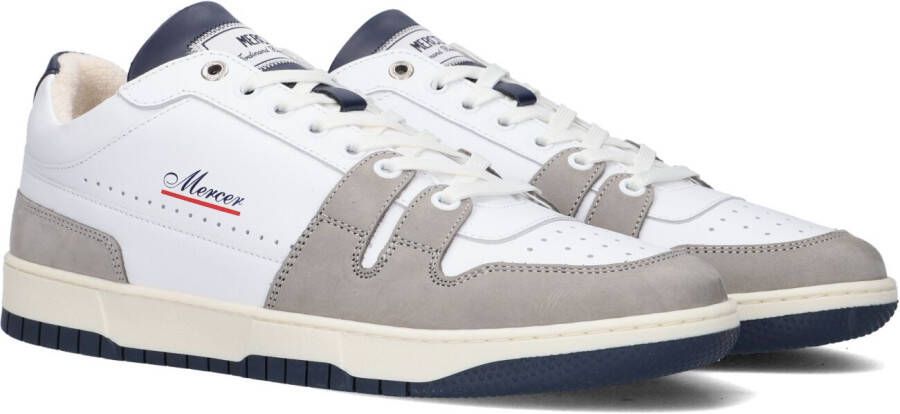 Mercer Amsterdam Bekijk hier de The Brooklyn 158 WHITE-GREY van by SHUZ sneakers lage-sneakers heren 158 WHITE-GREY Leer