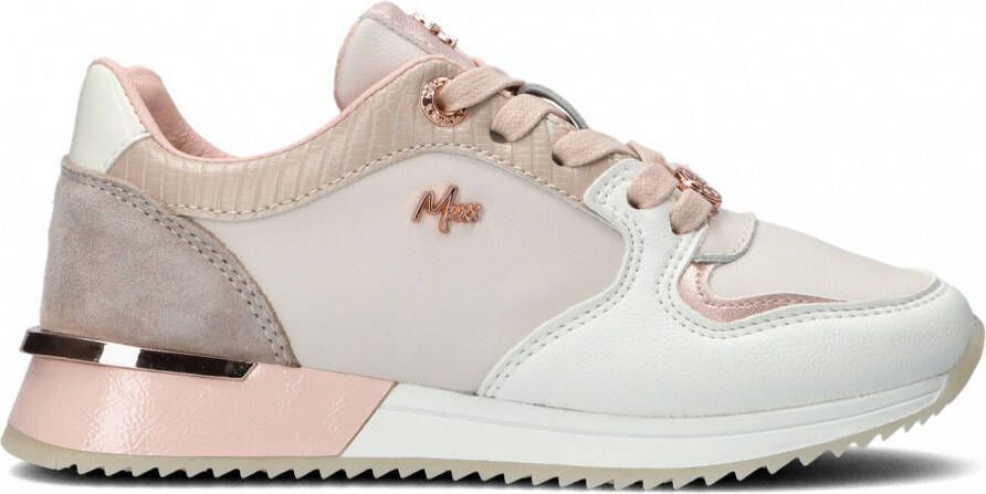 Mexx Beige Fleur Mini Lage Sneakers