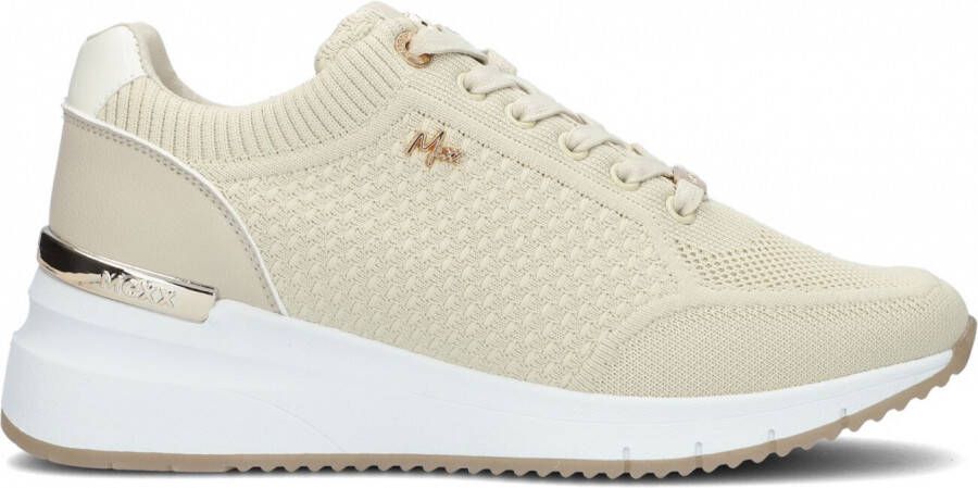 Mexx Glass Lage sneakers Dames Beige