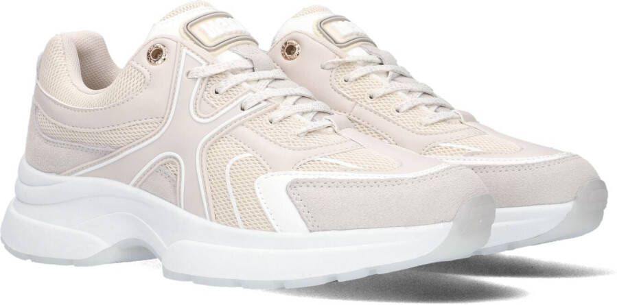 Mexx Beige Leren Sneaker voor Dames Beige Dames