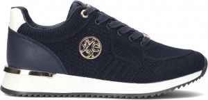 Mexx Gitte Glitter sneakers donkerblauw
