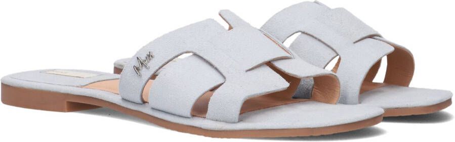 MEXX Blauwe Slippers Jacey