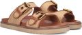 Mexx Reilly Penny Slippers cognac Synthetisch - Bruin