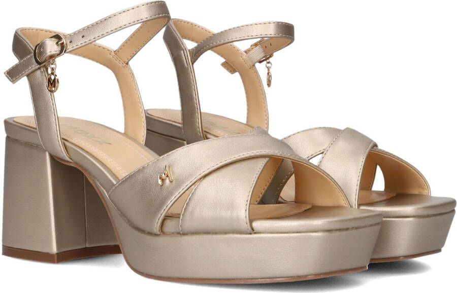 Mexx Heeled Sandalen Nalina Dames Goud