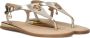 Mexx Gouden Reptielenprint Sandalen Yellow Dames - Thumbnail 1