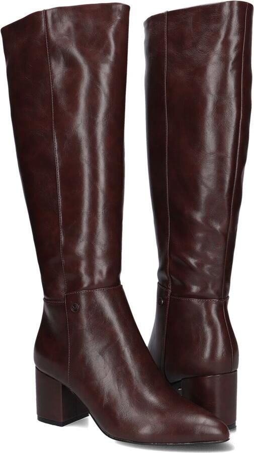 MEXX Industries MEXX PLUCK MILA Hoge Laars met Hak-Donker Cognac - Foto 5