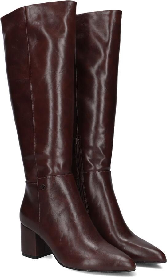 MEXX Industries MEXX PLUCK MILA Hoge Laars met Hak-Donker Cognac
