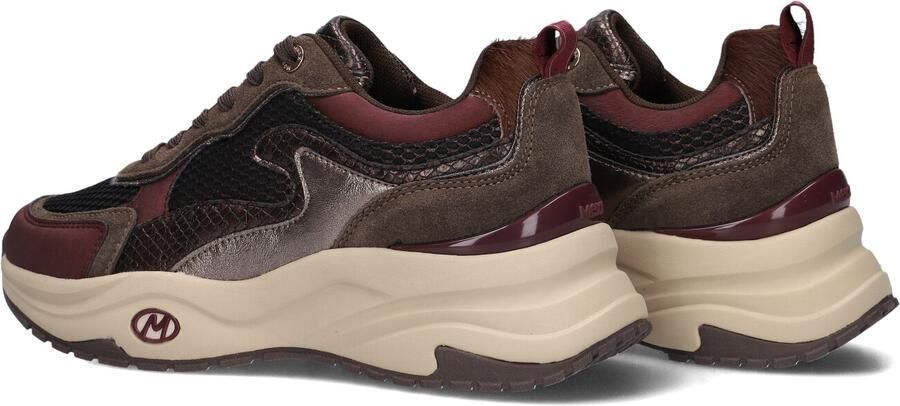 Mexx Palma Ora chunky imitatieleren sneakers bordeaux - Foto 7