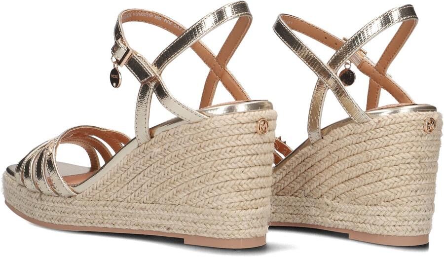 Mexx Noemi Pakina Sandalen Met Sleehak Dames Goudkleurig - Foto 3