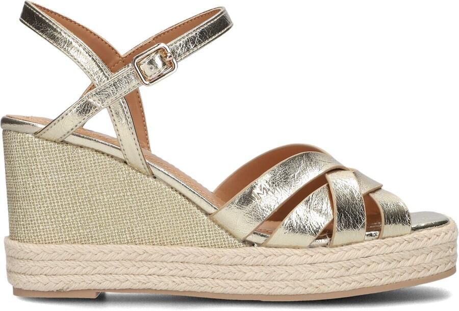 Mexx Tamika Sandalen Met Sleehak Dames Goudkleurig - Foto 3