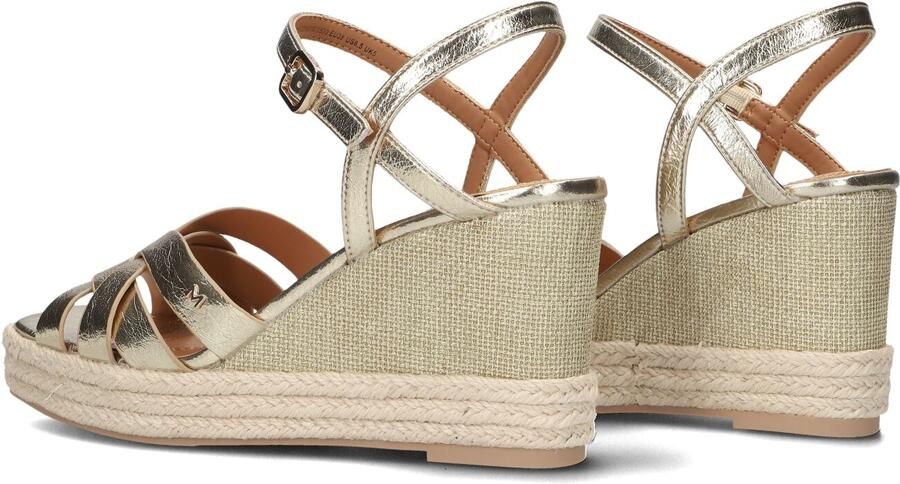 Mexx Tamika Sandalen Met Sleehak Dames Goudkleurig - Foto 4