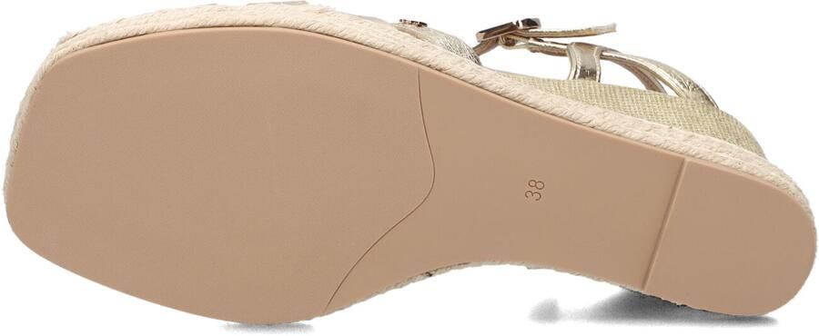 Mexx Tamika Sandalen Met Sleehak Dames Goudkleurig - Foto 5