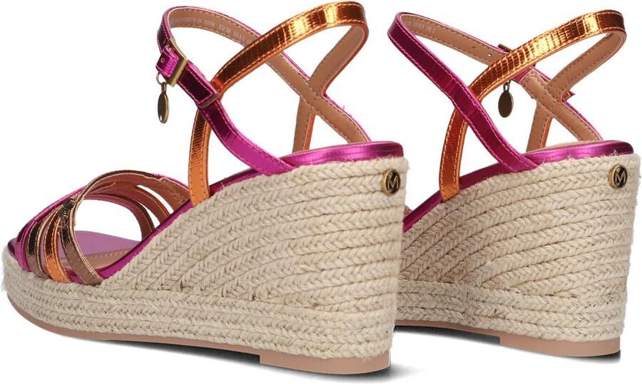 Mexx Noemi Pakina Sandalen Met Sleehak Dames Paars - Foto 2