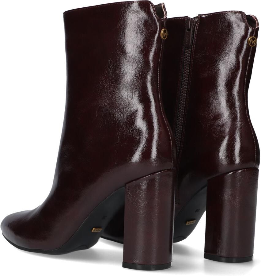 Mexx Vida Indy Enkellaarsjes Enkelboots met rits Dames Bordeaux - Foto 3