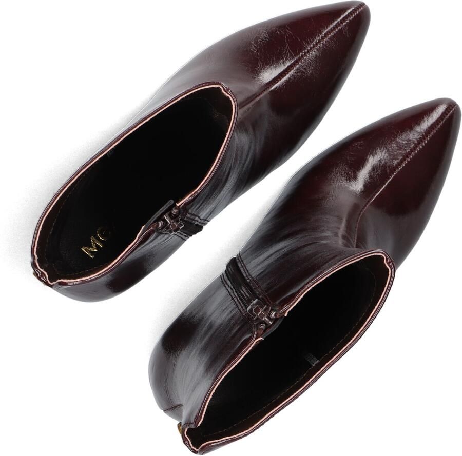 Mexx Vida Indy Enkellaarsjes Enkelboots met rits Dames Bordeaux - Foto 2